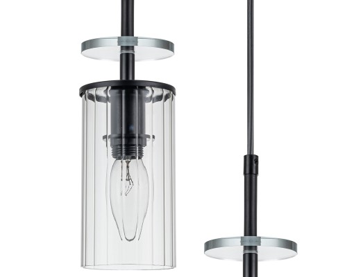 Подвесной светильник Escada 10191/3 E14*40W Black