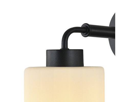 Настенный светильник Escada 2133/1A E27*60W Black marble