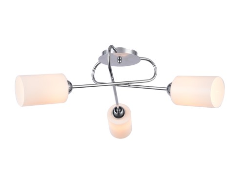Потолочный светильник Escada 679/3PL Е27*60W Chrome/White