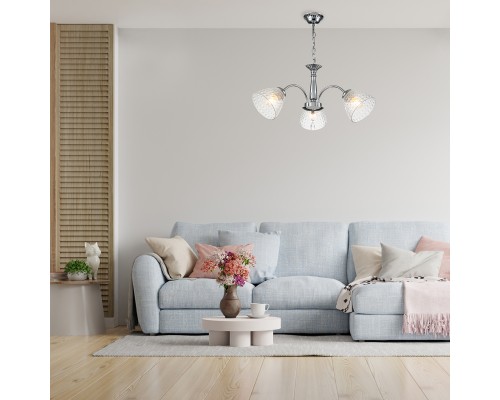 Подвесной светильник Escada 658/3PL E27*40W Chrome