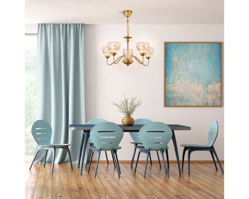 Подвесной светильник Escada 2109/5S E27*40W Champagne gold