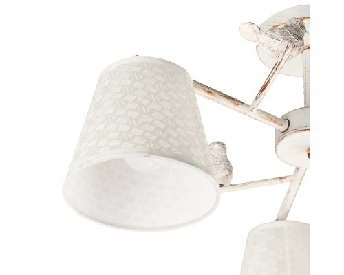 Потолочный светильник Escada 697/5P E27*60W White/Gold