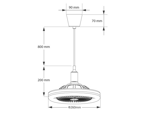 Подвесной светильник Escada 10210/S LED*24W White