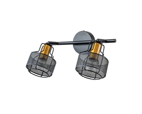 Настенно-потолочный свет Escada 1100/2A E14*40W Black/Gold