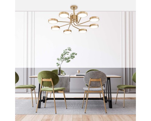 Светильник на штанге Escada 10258/8 LED*70W Champagne gold