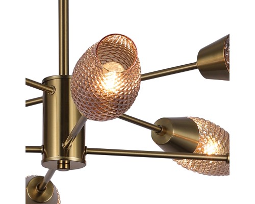 Светильник на штанге Escada 10165/8PL E14*60W Copper