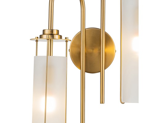 Настенный светильник 11038/2W Brass