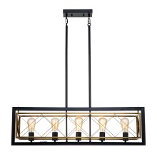 Светильник на штанге 10003/5R Black