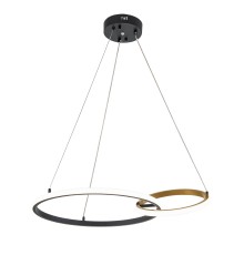 Подвесной светильник Escada 10230/2 LED*55W Black/Gold