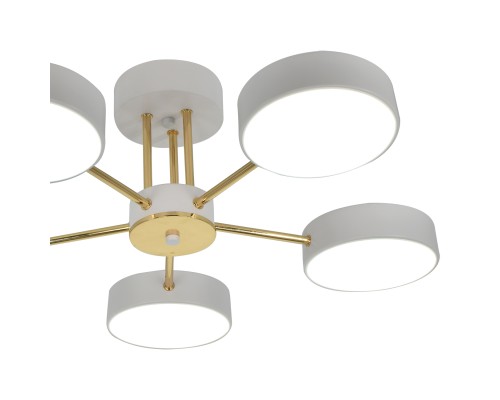 Светильник на штанге Escada 10262/5 LED*64W White/Gold