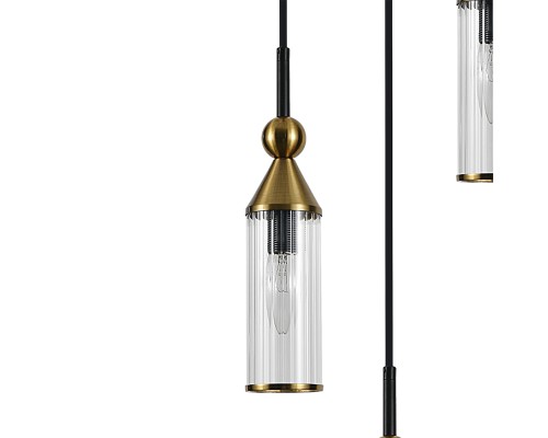 Подвесной светильник 13037/3S Black
