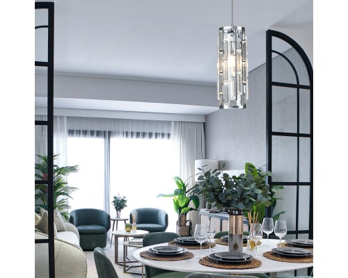 Подвесной светильник Escada 2101/1S Е27*60W Chrome