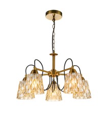 Подвесной светильник Escada 1125/5PL E27*40W Brass