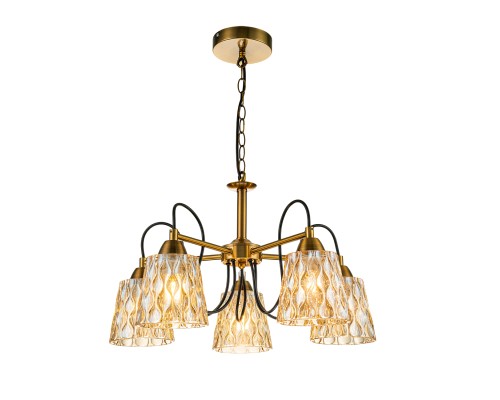 Подвесной светильник Escada 1125/5PL E27*40W Brass