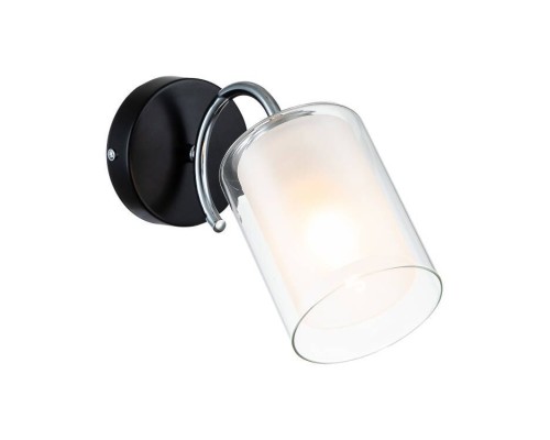 Настенный светильник Escada 1170/1A E27*60W Chrome/Black