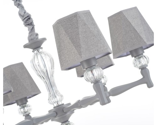 Подвесной светильник Escada 672/6S E27*60W Grey