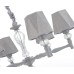 Подвесной светильник Escada 672/6S E27*60W Grey