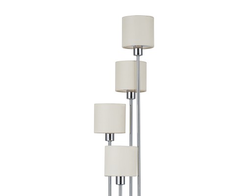 Напольный светильник Escada 1109/4 E14*40W Chrome/Beige