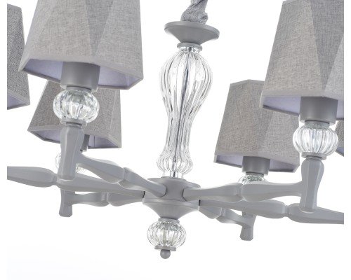 Подвесной светильник Escada 672/6S E27*60W Grey