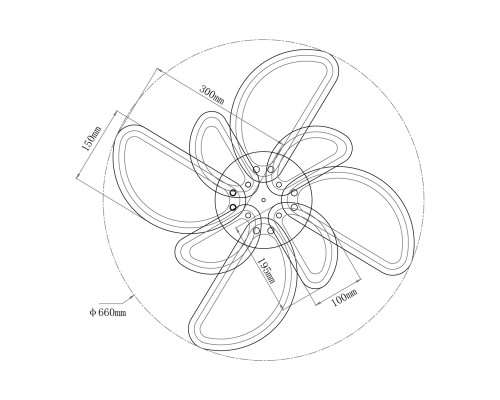 Потолочный светильник Escada 10270/8 LED*82W White