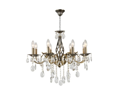 Подвесной светильник Escada 2107/8P E14*40W Antique Brass