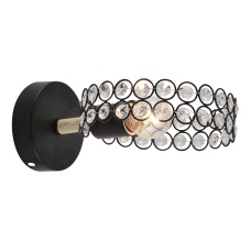 Настенный светильник Escada 679/1A E27*60W Black/Wood