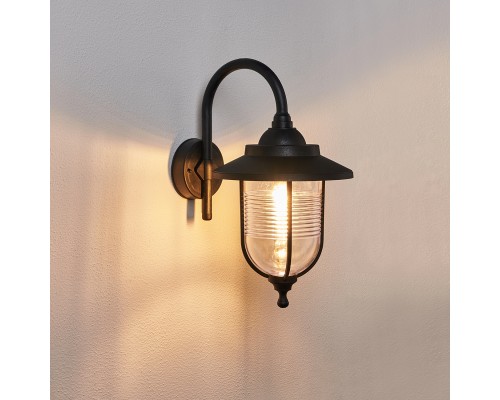 Настенный светильник Escada 30010W/01 E27*100W IP44 Black