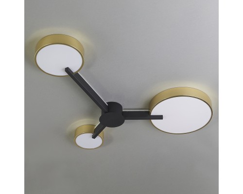 Потолочный светильник Escada 10209/3 LED*68W Gold/Black