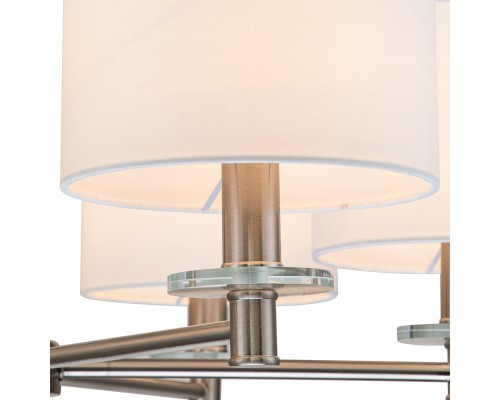 Подвесной светильник Escada 641/6PL E14*60W Satin nickel