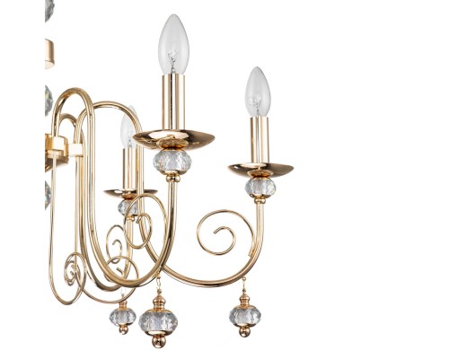 Подвесной светильник Escada 678/6PL E14*40W Gold