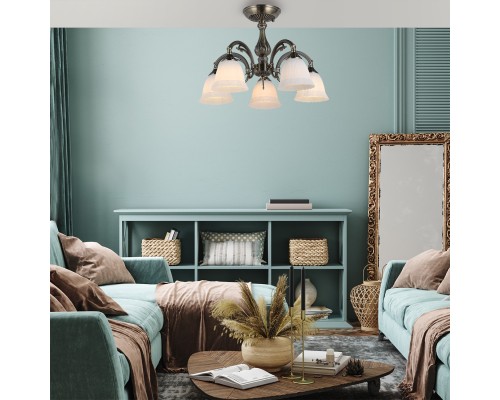 Светильник на штанге Escada 1114/5PL E27*60W Bronze