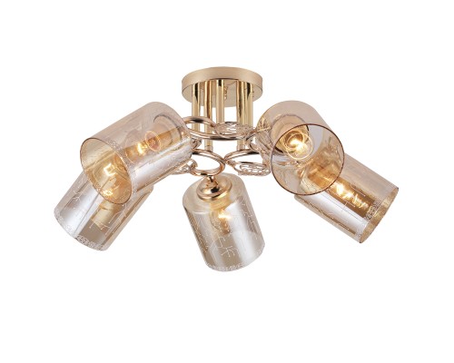 Потолочный светильник Escada 1118/5PL E27*40W Gold