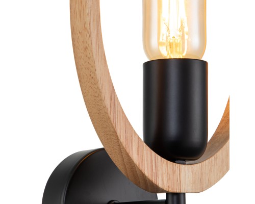 Настенный светильник Escada 10196/1A E27*40W Black