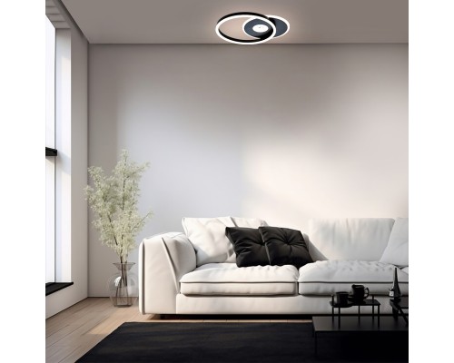 Потолочный светильник Escada 10234/1 LED*45W Black/White