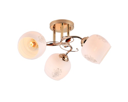 Потолочный светильник Escada 1121/3PL E27*40W Gold