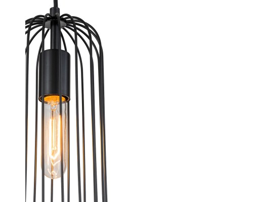 Подвесной светильник Escada 10198/1S E27*60W Black