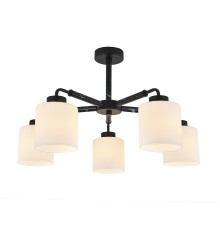 Светильник на штанге Escada 2133/5P E27*60W Black marble