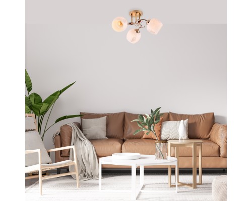 Потолочный светильник Escada 1121/3PL E27*40W Gold