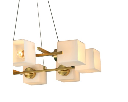 Подвесной светильник Escada 2137/8S E27*40W Copper