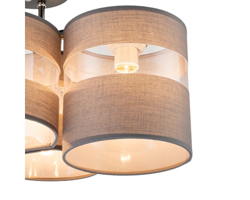 Потолочный светильник Escada 642/4P E27*60W Black