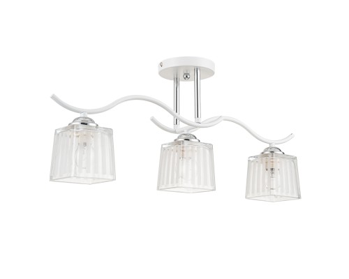 Потолочный светильник Escada 535/3PL E27*40W Chrome/White