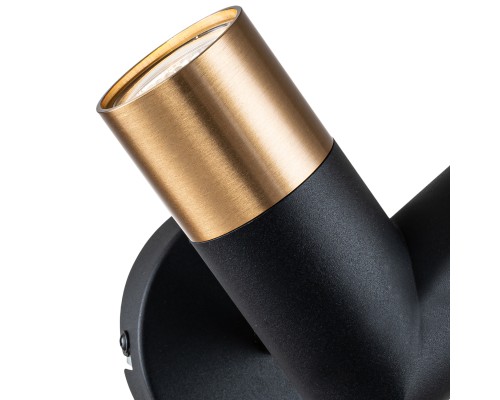 Настенный светильник 11036/2W Black