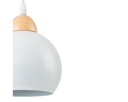 Подвесной светильник Escada 10178/1S E27*40W White/Wood