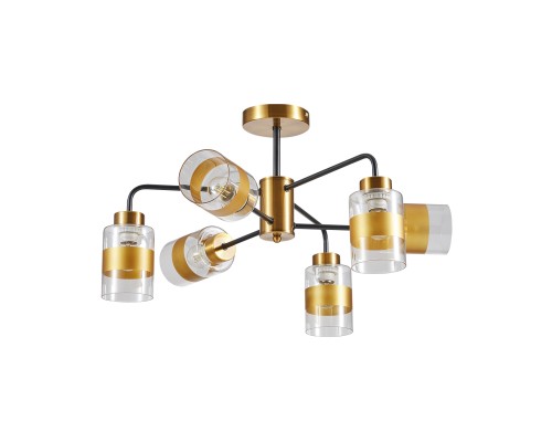 Светильник на штанге Escada 1101/6P E27*60W Brass
