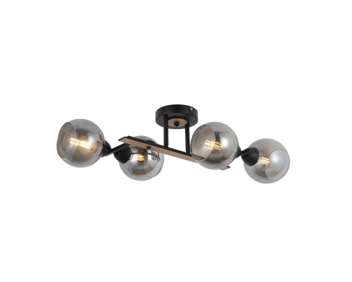 Светильник на штанге Escada 1102/4P E27*60W Black