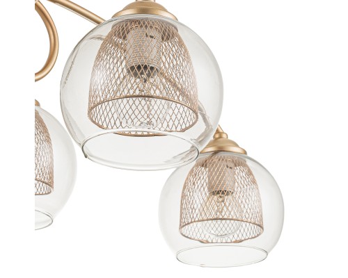 Потолочный светильник Escada 284/5 E14*40W Champagne gold