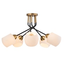 Светильник на штанге Escada 2113/5P E27*40W Copper/Black