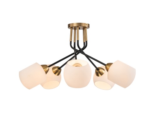 Светильник на штанге Escada 2113/5P E27*40W Copper/Black