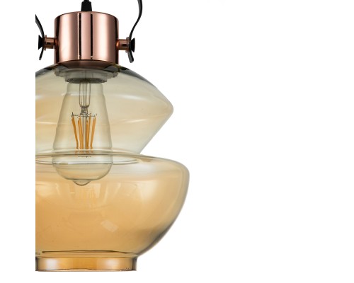 Подвесной светильник 11022/B/1P Black