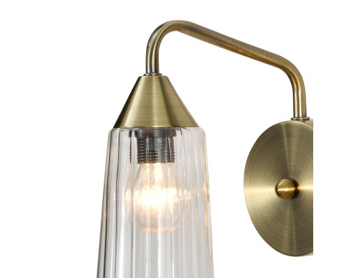 Настенный светильник 13028/1W Brass